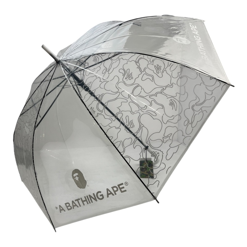 BAPE Umbrella ABC Camo Clear Full Size