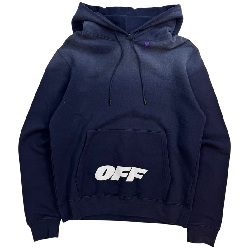 Off-White Orca Hoodie Navy Blue