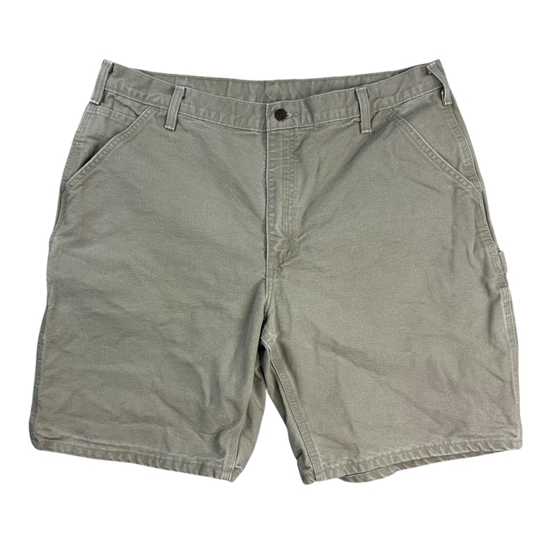 Vintage Carhartt Cargo Shorts Moss/Tan