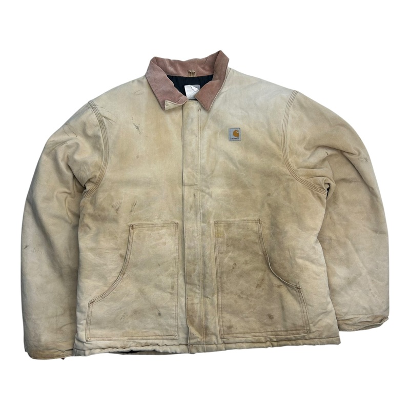 Vintage Carhartt Sun Faded Arctic Jacket Tan