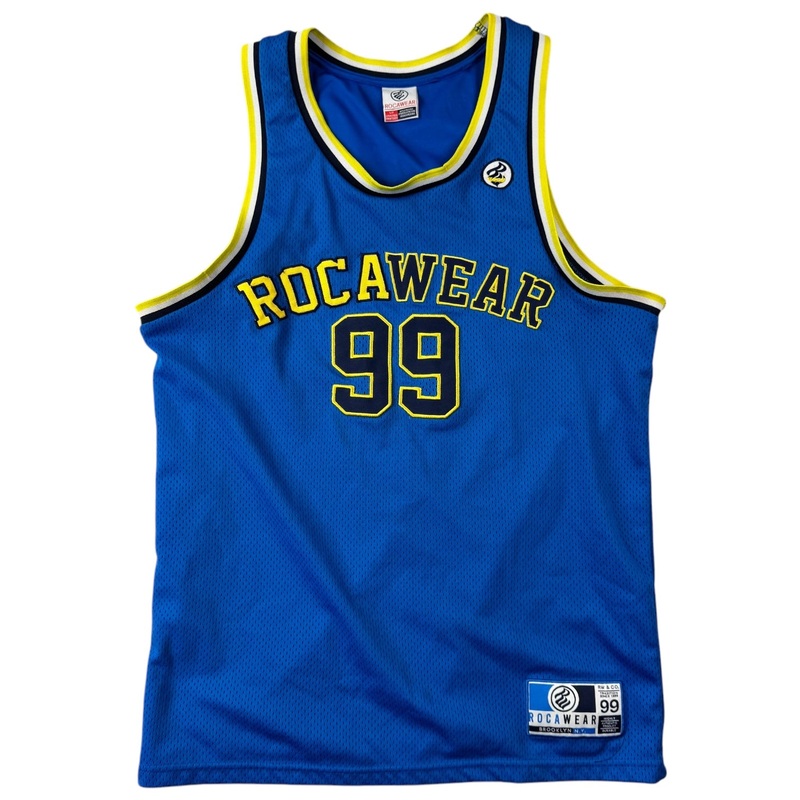 Vintage Rocawear Jersey Blue|S