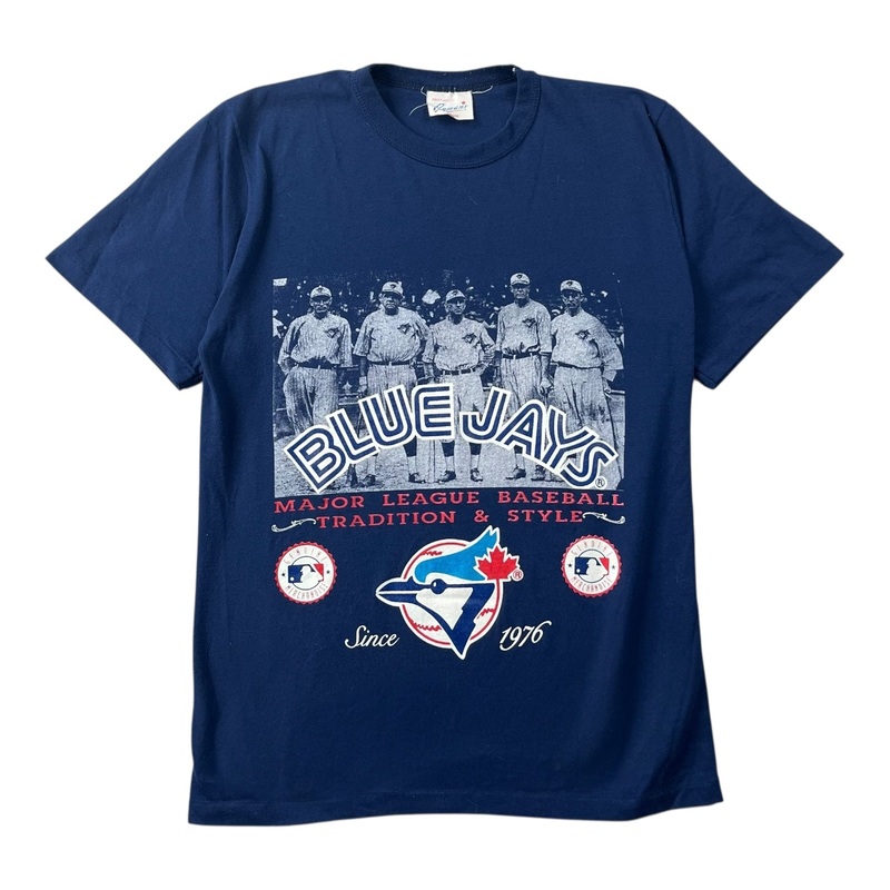 Vintage Toronto Blue Jays Roster Tee Navy