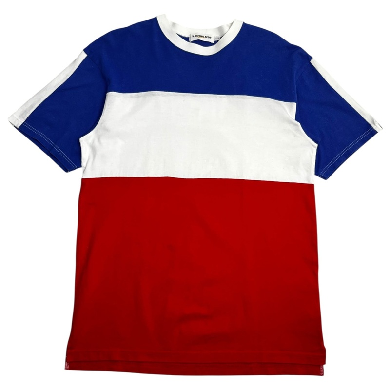 BAPE Color Blocked T-Shirt|L