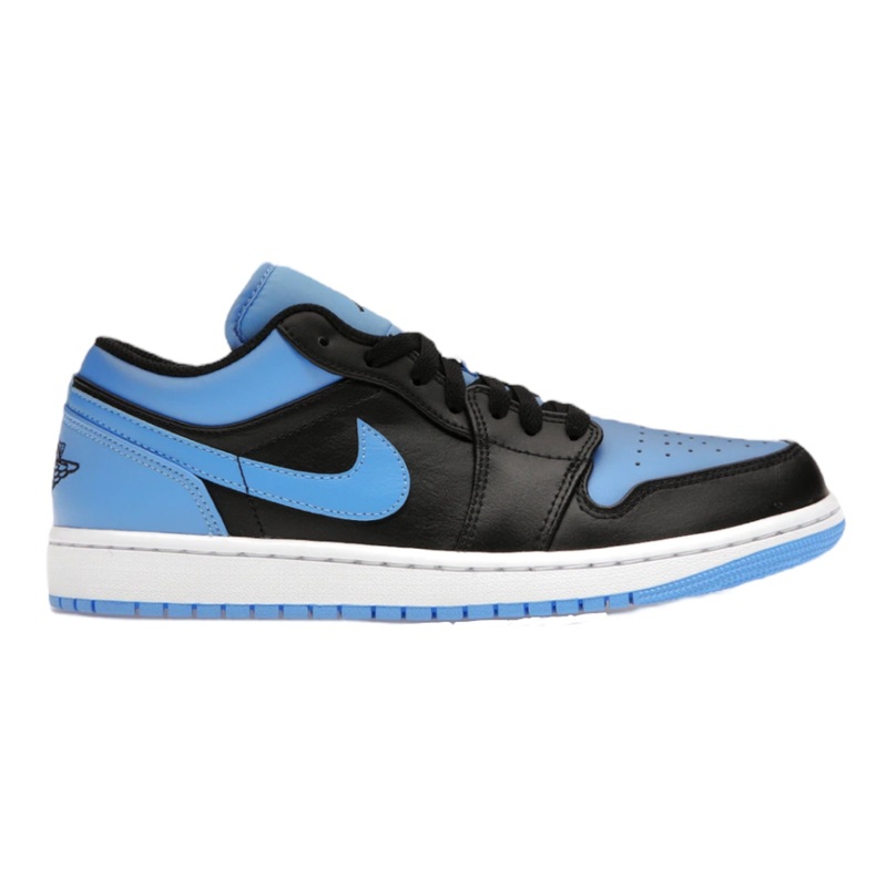 Jordan 1 Low Black University Blue