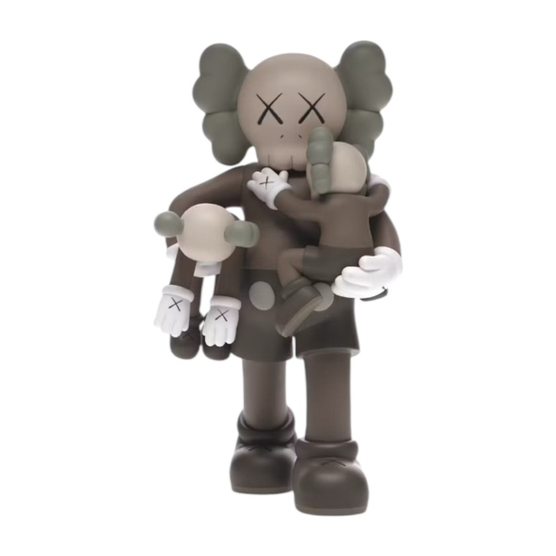 KAWS Clean Slate Figure Brown|O/S