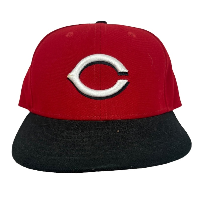 New Era Cincinnati Reds Fitted Hat Red