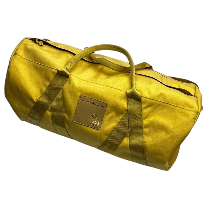 OVO Canvas Duffle Bag Amber Yellow