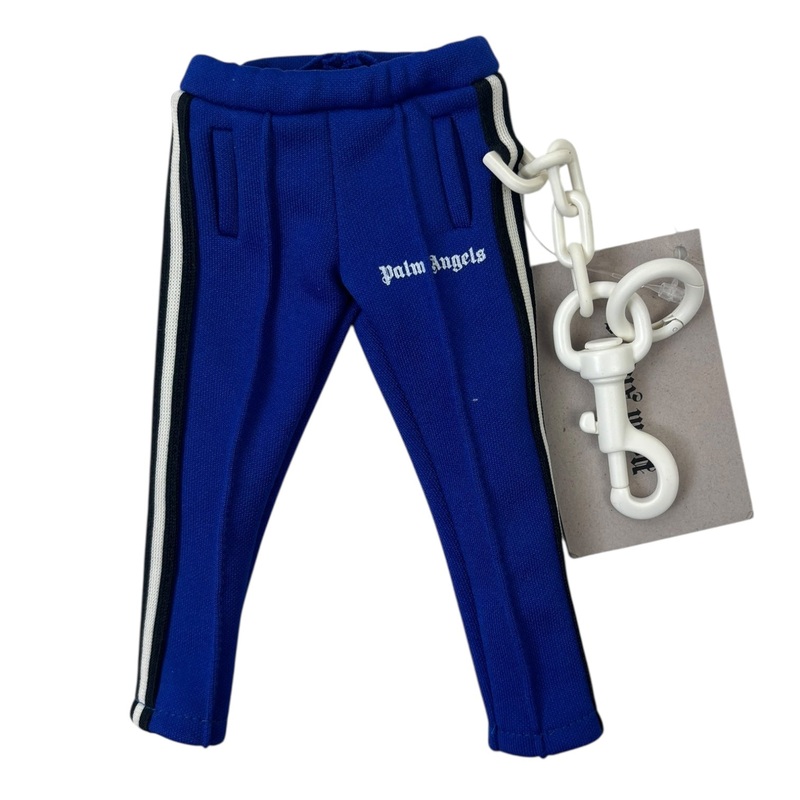 Palm Angels Mini Track Keychain Blue