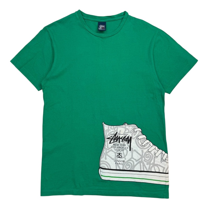 Stussy Chuck Taylor Tee Green|M