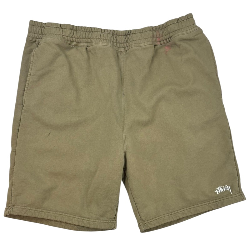 Stussy Overdyed Stock Logo Short Tan