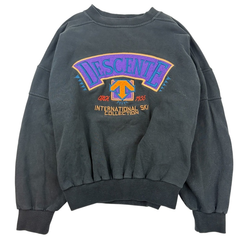Vintage Descente Sweater Black
