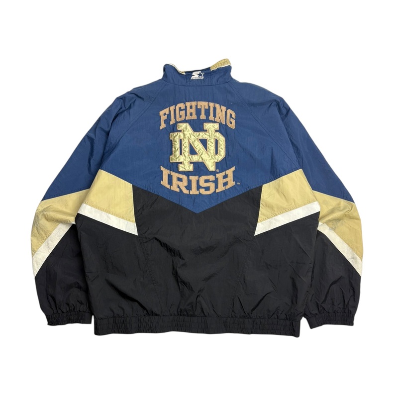 Vintage Notre Dame Starter Windbreaker Jacket