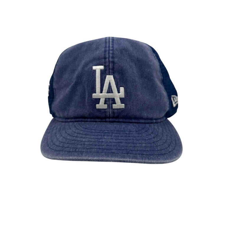 Eric Emanuel New Era Dodgers Trucker Hat Blue