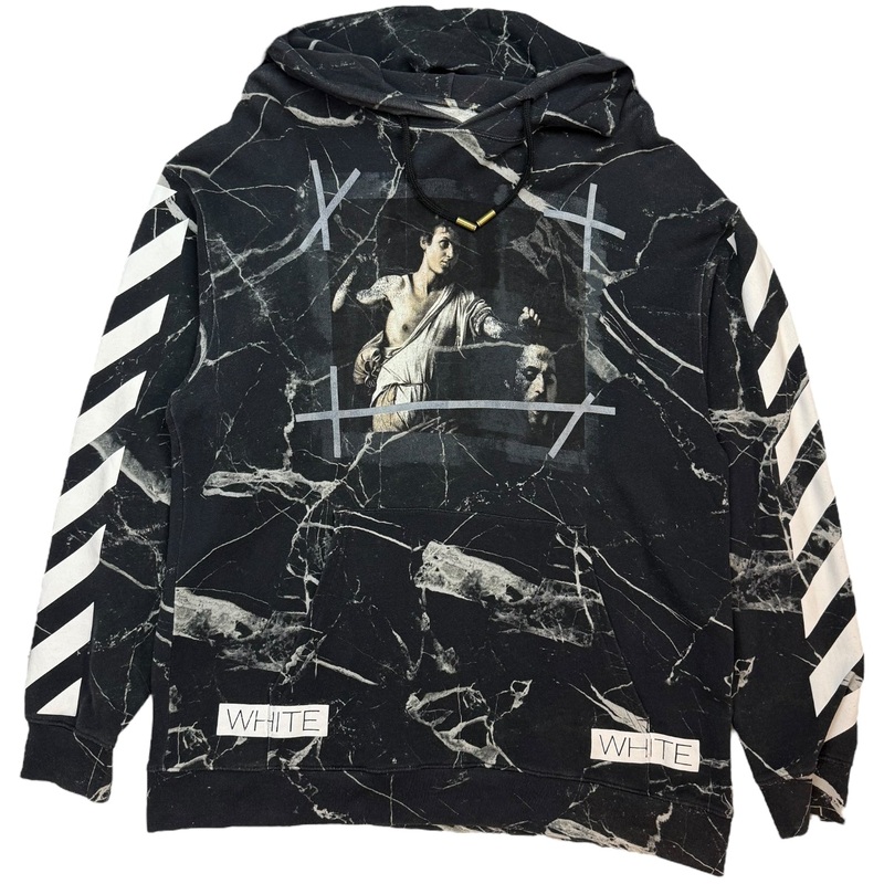 Off-White Caravaggio Hoodie Marble