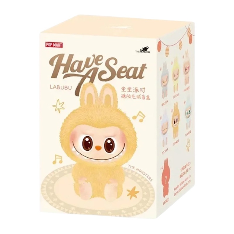 Pop Mart Labubu The Monsters Have a Seat Vinyl Plush Blind Box