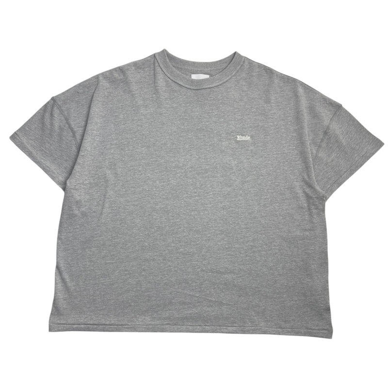 Rhude Heather Grey Classique Reverse T-Shirt