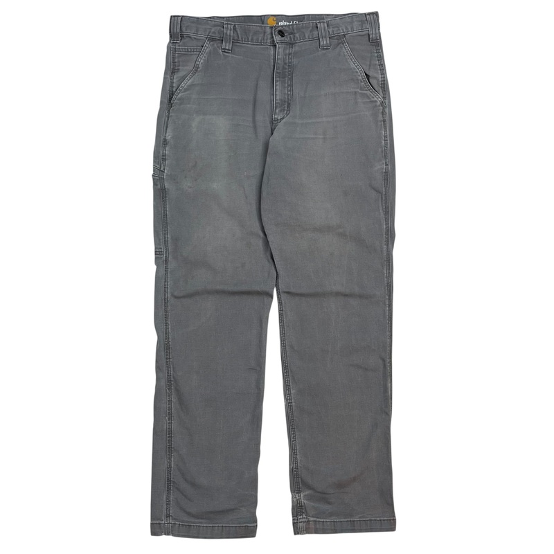 Vintage Carhartt Dungaree Work Pants Light Grey