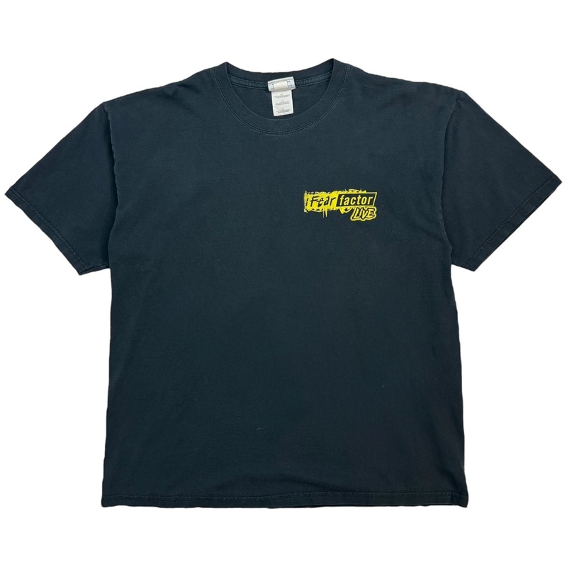 Vintage Fear Factor Tee Black|XL