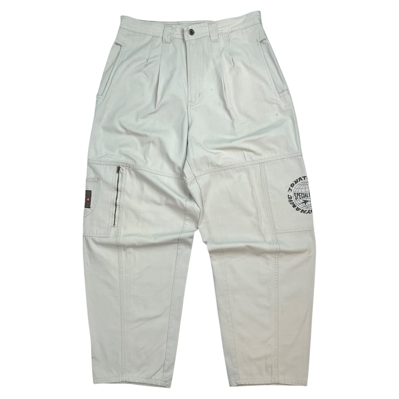 Vintage Jonathan G Cargo Pants White