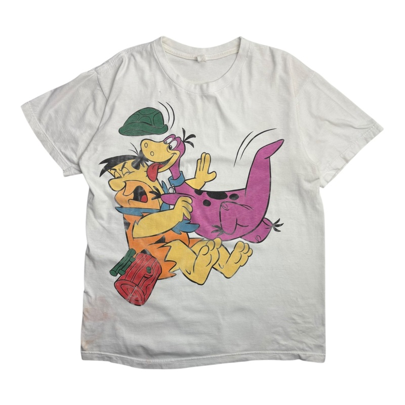 Vintage The Flintstones Fred & Dino T-Shirt