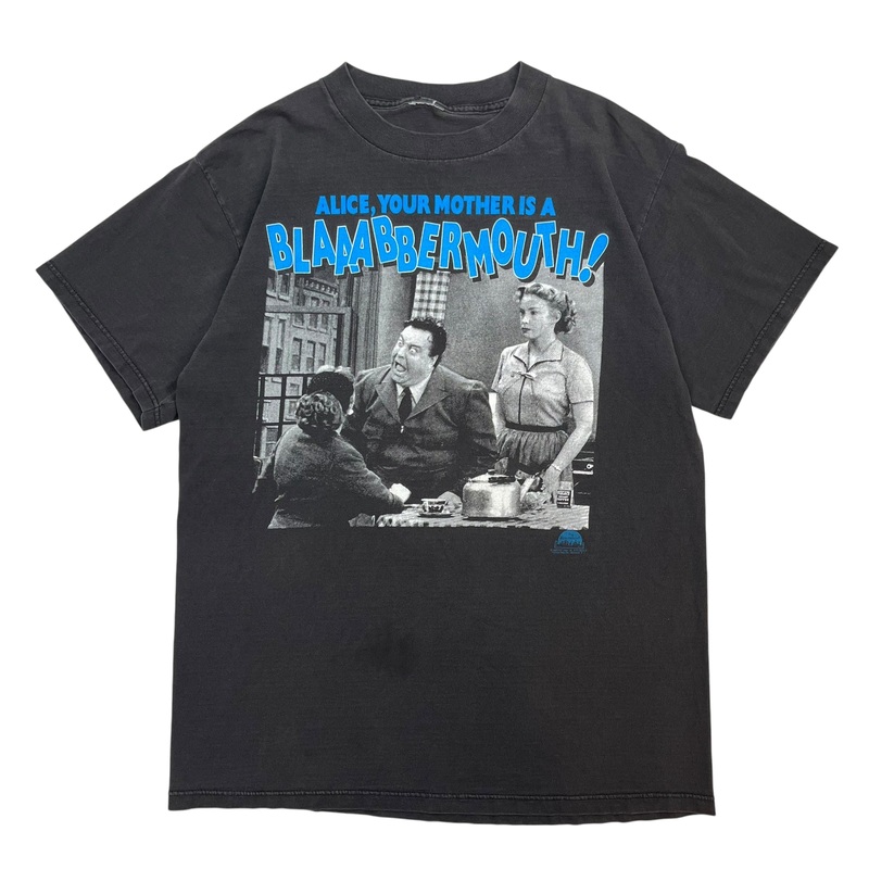 Vintage The Honeymooners Blabbermouth Tee Black