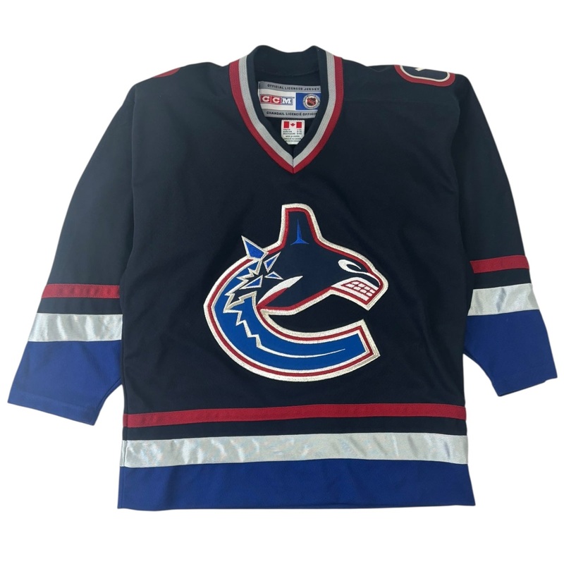 Vintage Vancouver Canucks Jersey Navy