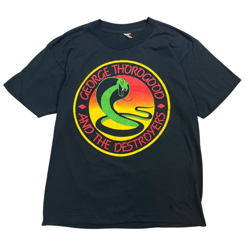 1990 George Thorogood Tour Tee Black