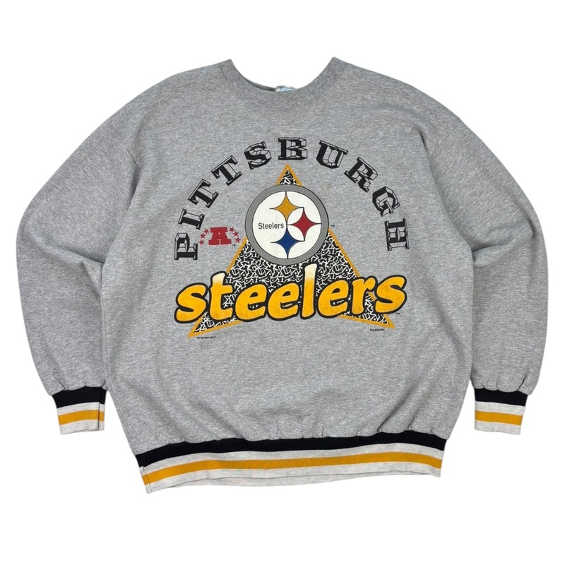 1995 Pittsburgh Steelers Crewneck Grey