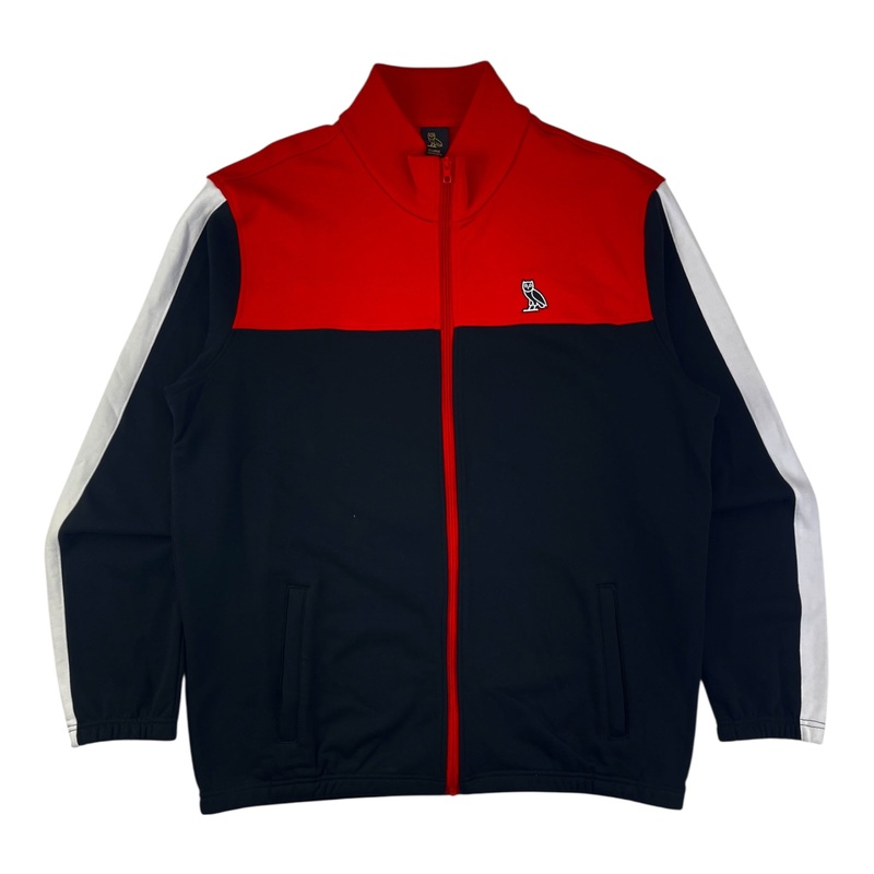 OVO All Court Track Jacket Black Red