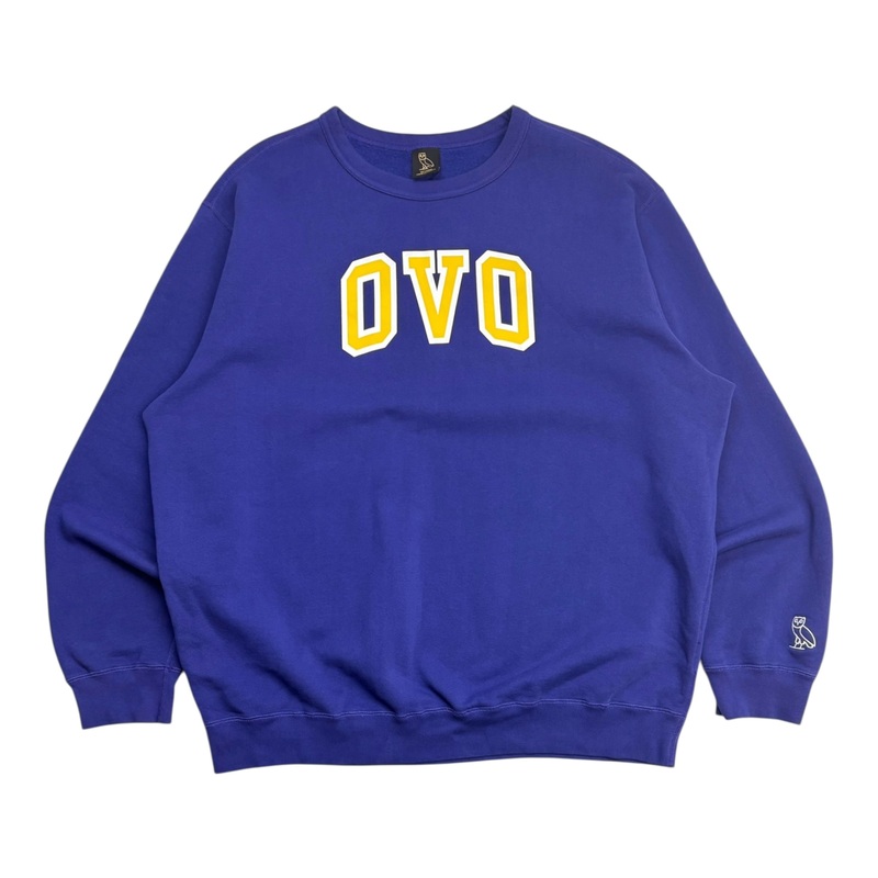OVO Arch Crewneck Navy|XXL