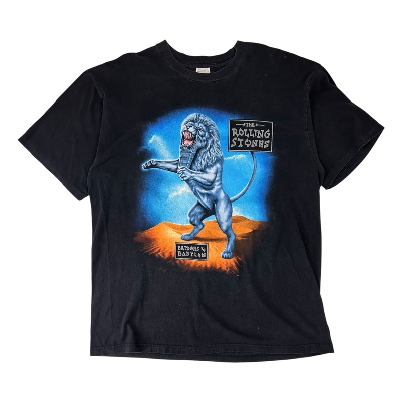 Vintage 1997 Rolling Stones Brides To Babylon T-Shirt Black