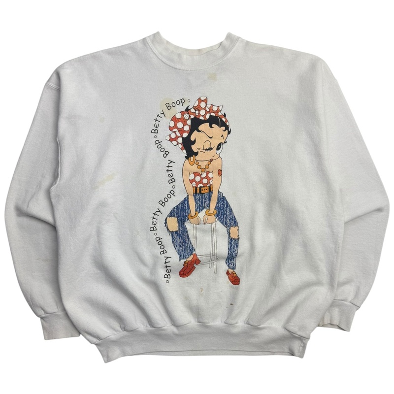 Vintage Betty Boop Model Crewneck
