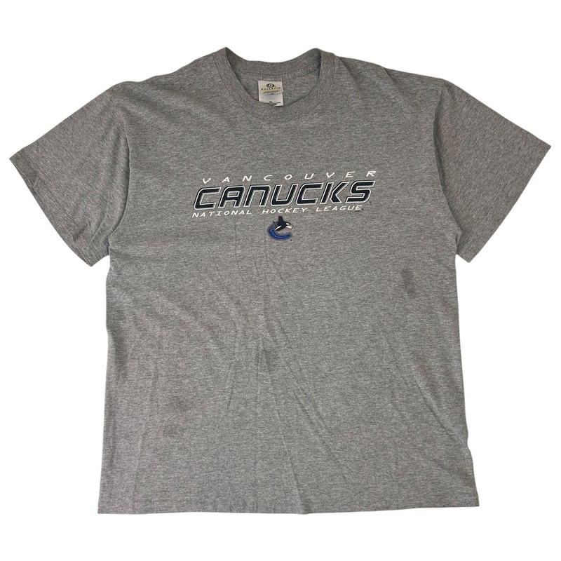 Vintage Vancouver Canucks T-Shirt Grey