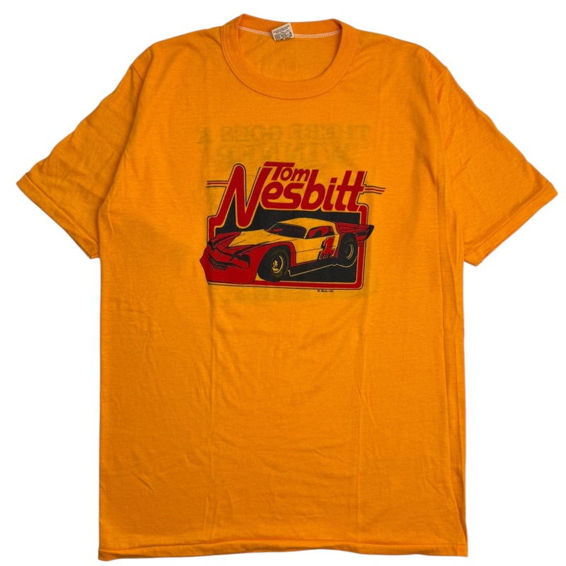 1970s Tom Nesbitt There Goes A Winner Racing T-Shirt