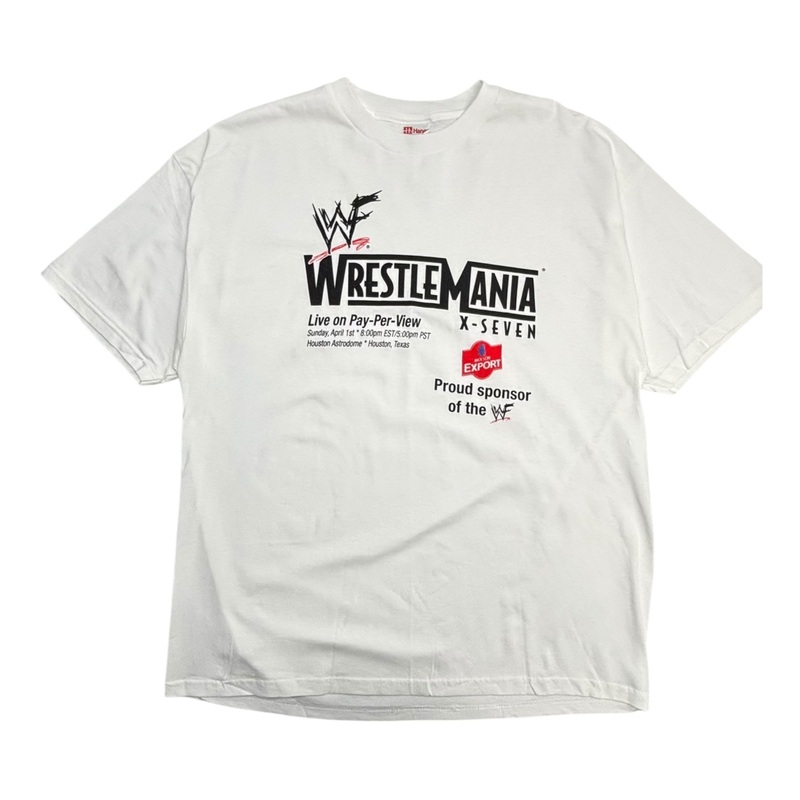 2001 Wrestlemania Seventeen Promo T-Shirt