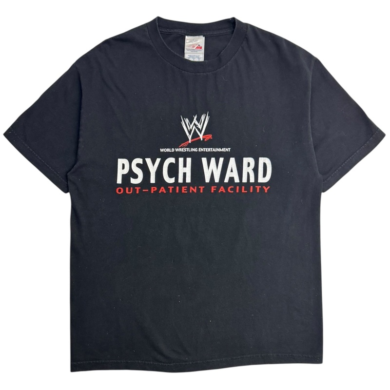 2002 WWE Psych Ward Out-Patient Facility T-Shirt