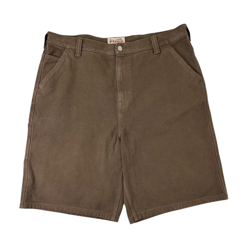 Stussy Work Shorts Brown|38