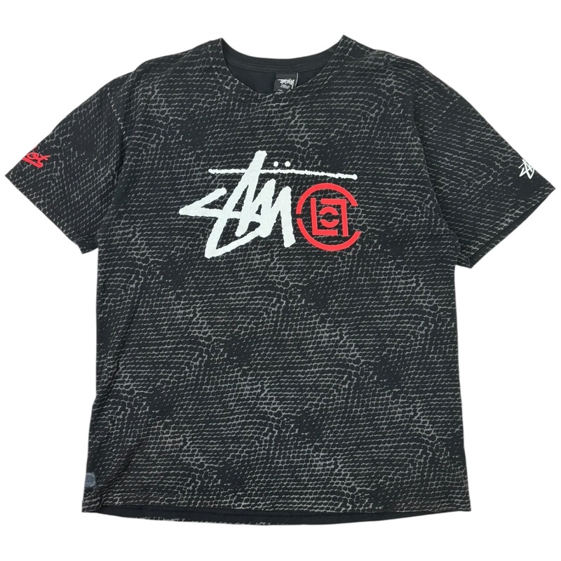 Stussy x CLOT Year of The Snake T-Shirt Black