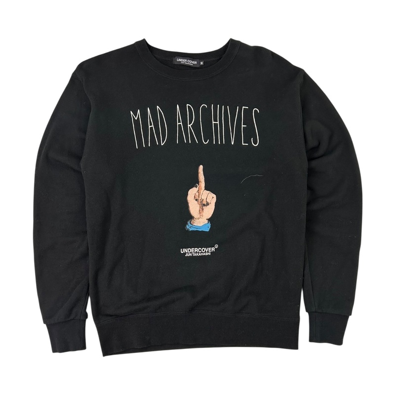 Undercover Mad Archives Long Sleeve Shirt Black