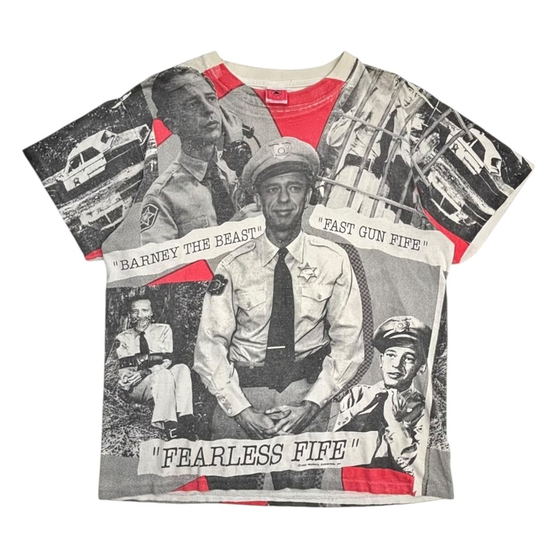 Vintage Andy Griffith Show Barney The Beast Fearless Fife T-Shirt