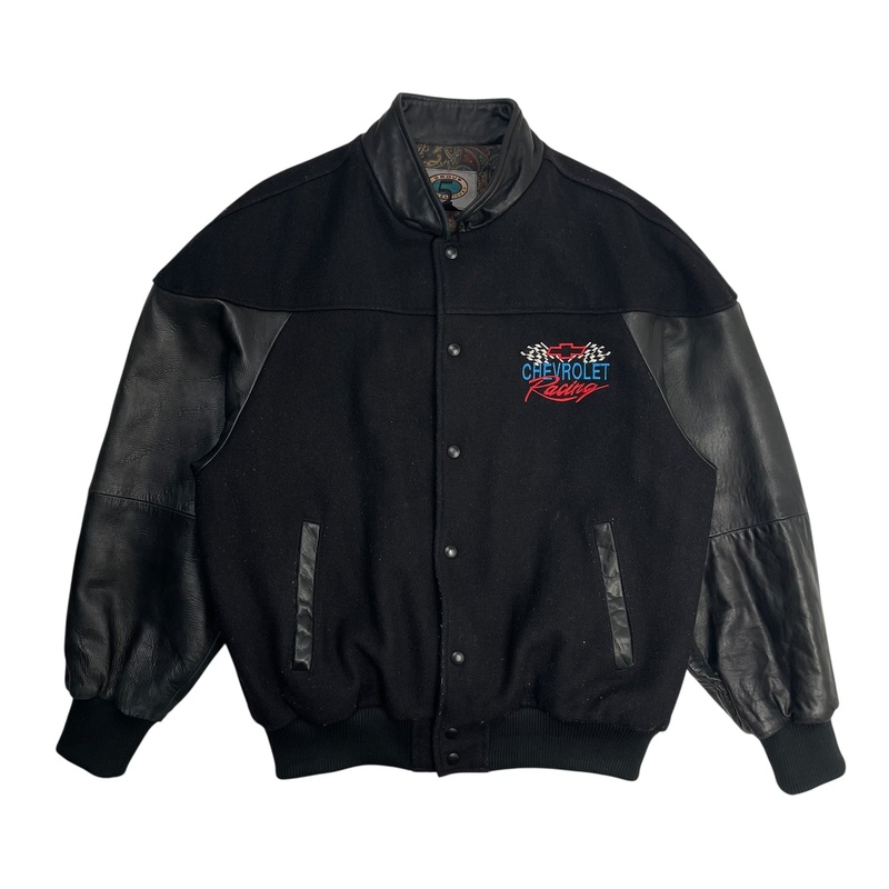 Vintage Chevrolet The Heartbeat Of Calgary Letterman Jacket