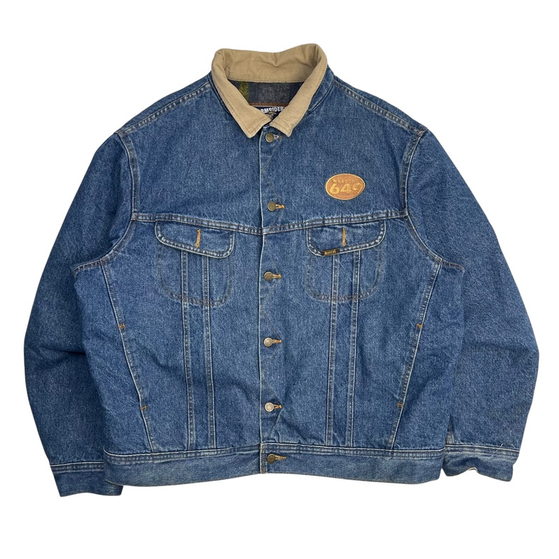 Vintage Lee Stormrider Embroidered Promo Denim Jacket