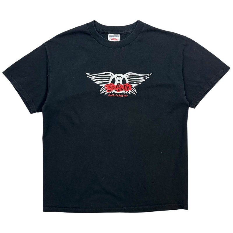 2004 Aerosmith Honkin On Bobo Tour Tee Black
