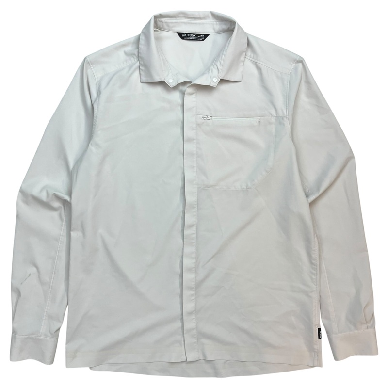 Arcteryx Button Down Shirt White