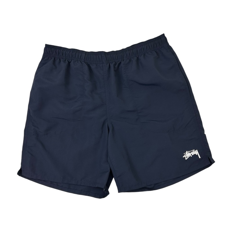 Stussy Basic Logo Swim Shorts Navy