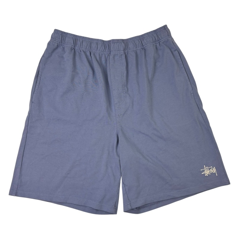 Stussy Stock Sweat Shorts Baby Blue