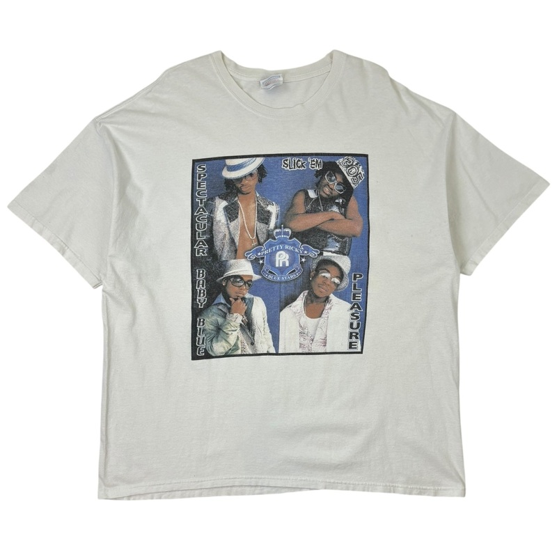 Vintage 2005 Pretty Ricky True Blue T-Shirt White
