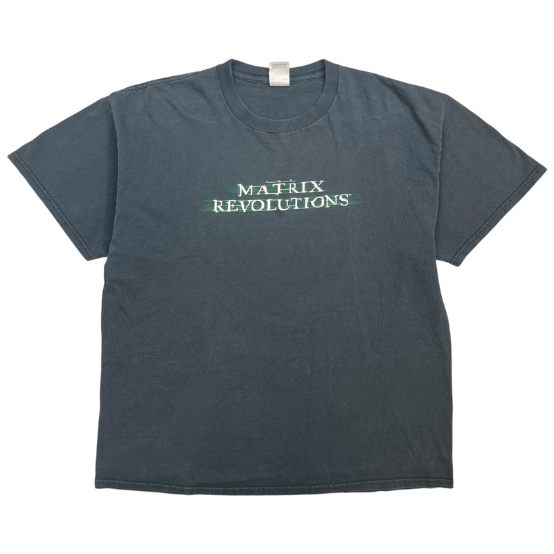Vintage Matrix Revolutions Tee Black