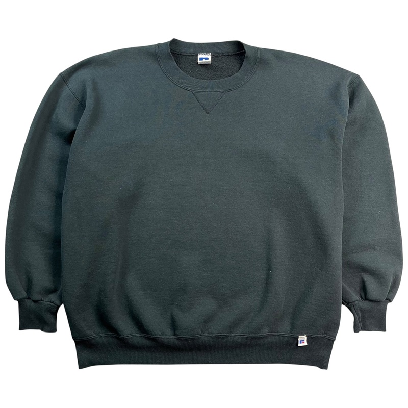 Vintage Russell Athletics Crewneck Sweater Dark Grey