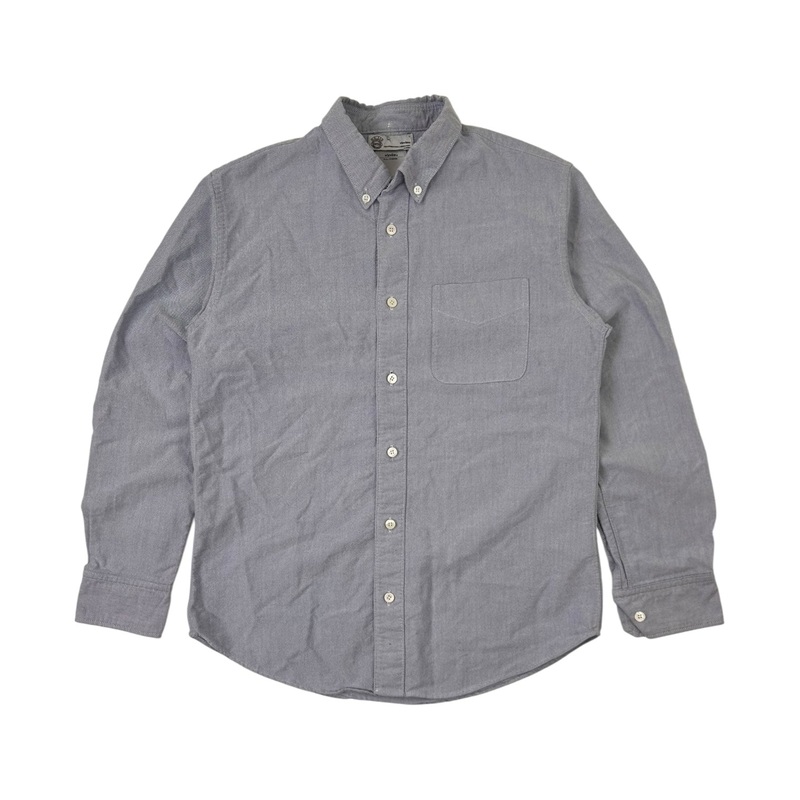 Visvim Albacore B.D. Long Sleeve Button Up Shirt Chambray